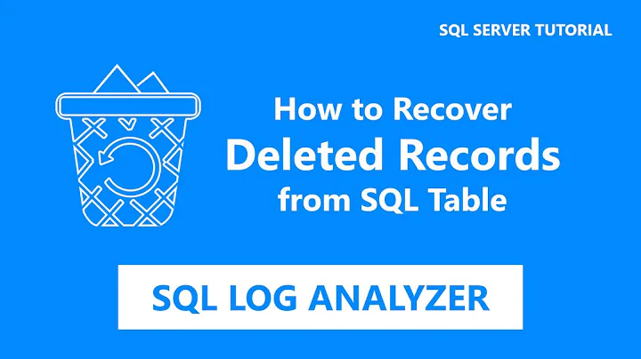 Solution to Recover Deleted Records in SQL Server 2014 without Backup