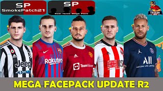 PES 2021 Mega Facepack Update R2 Smoke patch 21.3.6 DLC 7