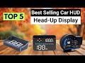 Top 5 Best Car HUD Head-Up Displays 2026 | Upgrade Your Driving Experience