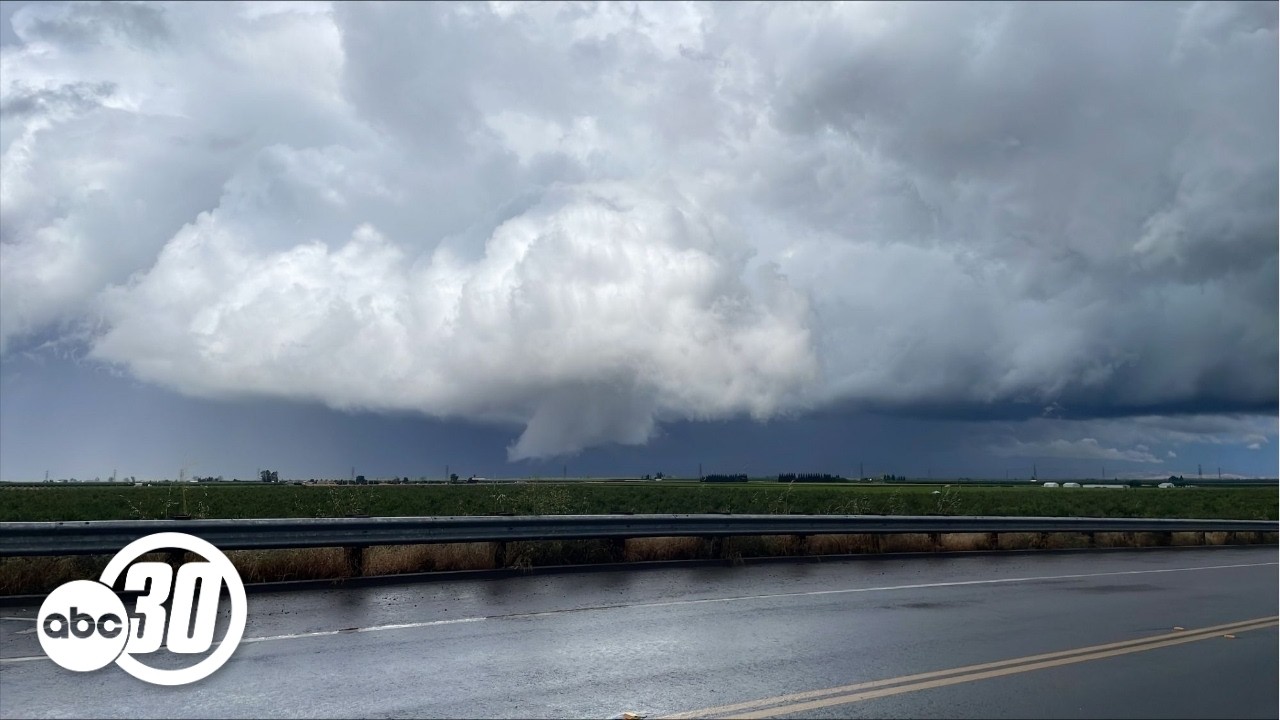 Two tornadoes touch down in Fresno County, National Weather Service ...