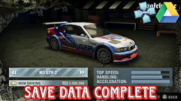 All Cars Need for Speed - Most Wanted 5 10 + Save Data Complete Ppsspp Emulator Android ios Pc