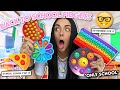 Back to School FIDGET SHOPPING Challenge!✏️🍎🚌  *only school themed fidgets*