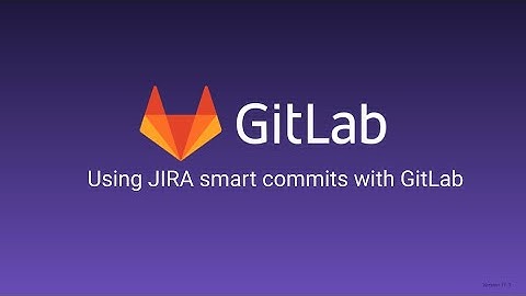 Using JIRA smart commits with GitLab