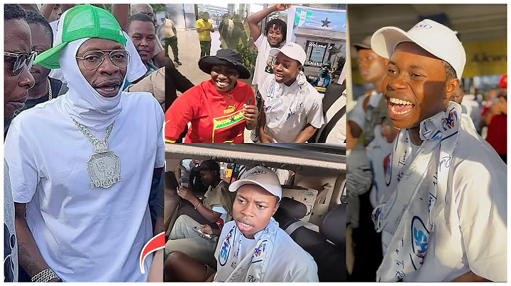 Nigeria Streamer Peller Arrives in Ghana 🇬🇭 With Massive Shatta Wale’s Fans Welcome Ahead ShattaFest