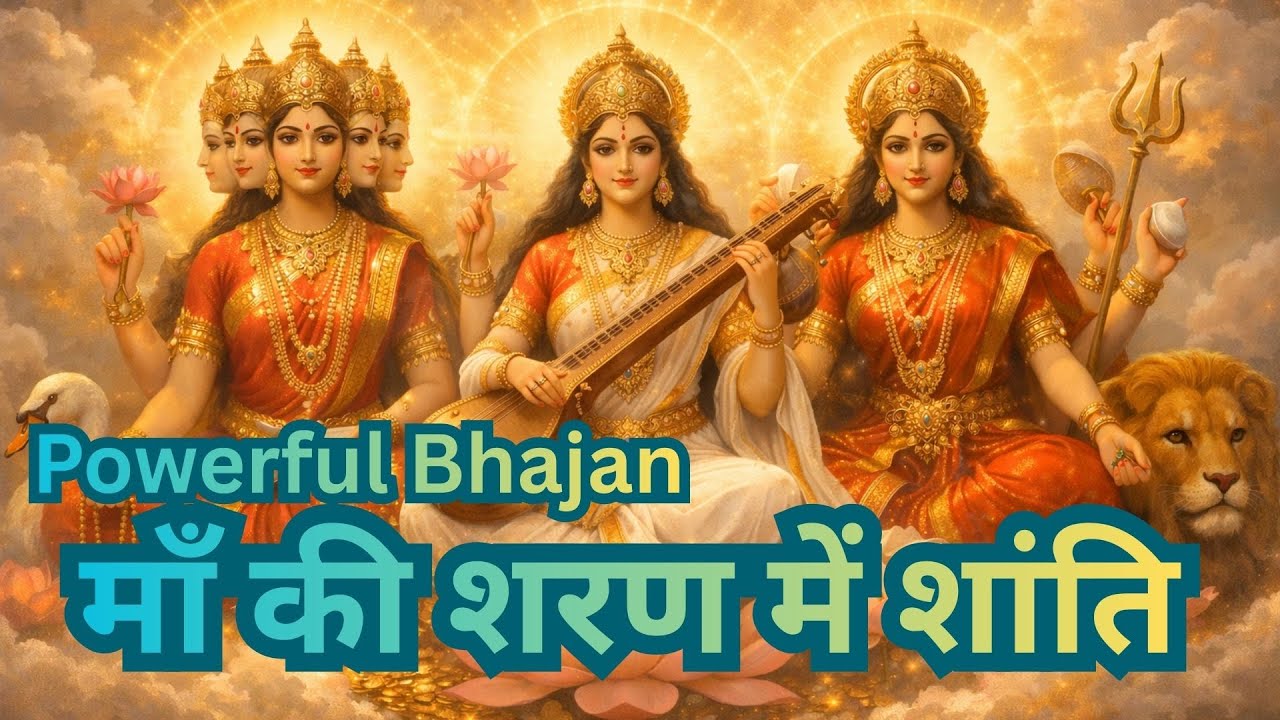 माँ गायत्री सरस्वती लक्ष्मी दुर्गा भजन | शुक्रवार विशेष | सुख-शांति-समृद्धि | Friday Special #bbs