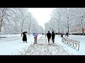 LONDON Walk 🇬🇧 - Londoners enjoying their first snow of Winter 2021 ☃️❄️🤍