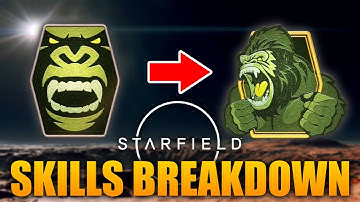 STARFIELD SKILL SYSTEM, TRAITS & PERKS EXPLAINED - Starfield Skill Tree & Skill Ranks Breakdown