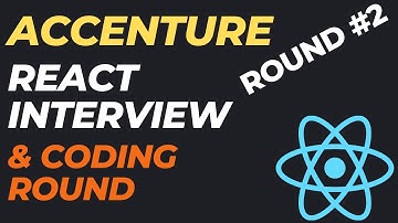 Accenture ReactJs Interview (2nd Round) | 🎉 Selected | ReactJs & Javascript #reactinterviewquestions
