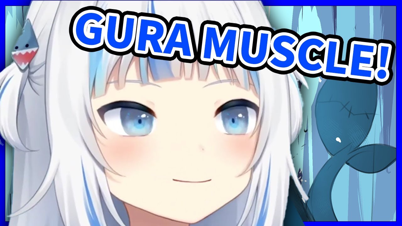 Gura - "Muscle Milk! Buns & Thighs Ya~"【Gawr Gura / HololiveEN】