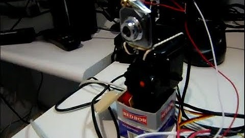 Real Life Portal Sentry Gun / Python + Arduino + Linux