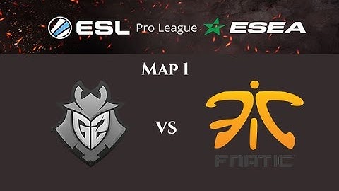 G2 Kinguin vs Fnatic CS:GO ESL Pro League Finals [14/5/16] [Inferno] Map1 BO3