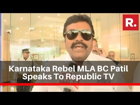 Karnataka Rebel MLA BC Patil Speaks To Republic TV On SC Upholding Speaker's Order