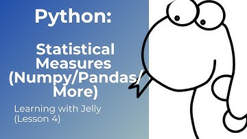 Intro to Statistical Measures in Python:  Python for Beginners (Data Analytics/Data Science)