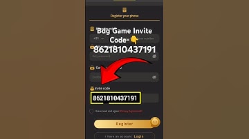 Bdg Game Invite Code 8621810437191 | bdg गेम आमंत्रण कोड 8621810437191 | Bdg Invite Code#bdggame