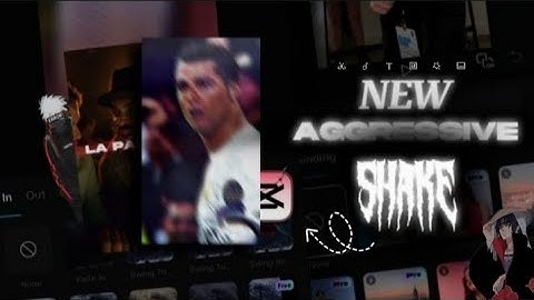 How to do new Aggressive shake like ae in ....capcut.... tutorial