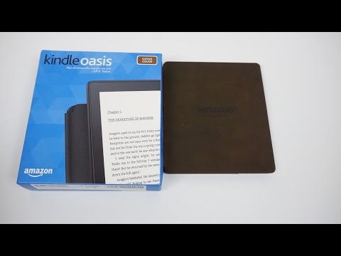 Kindle Oasis Unboxing & First Impressions!