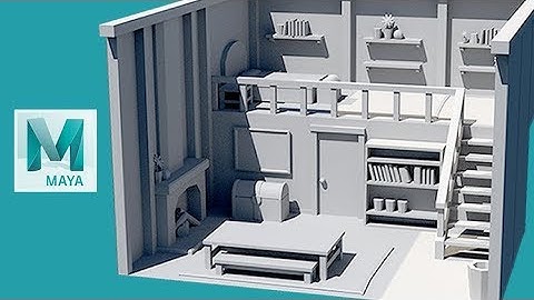 How to Move Scale and Rotate in Maya : 3D Modeling for Video Games