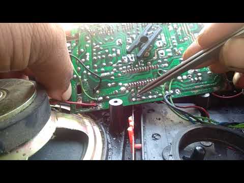 Radio ki full wiring  and audio tast