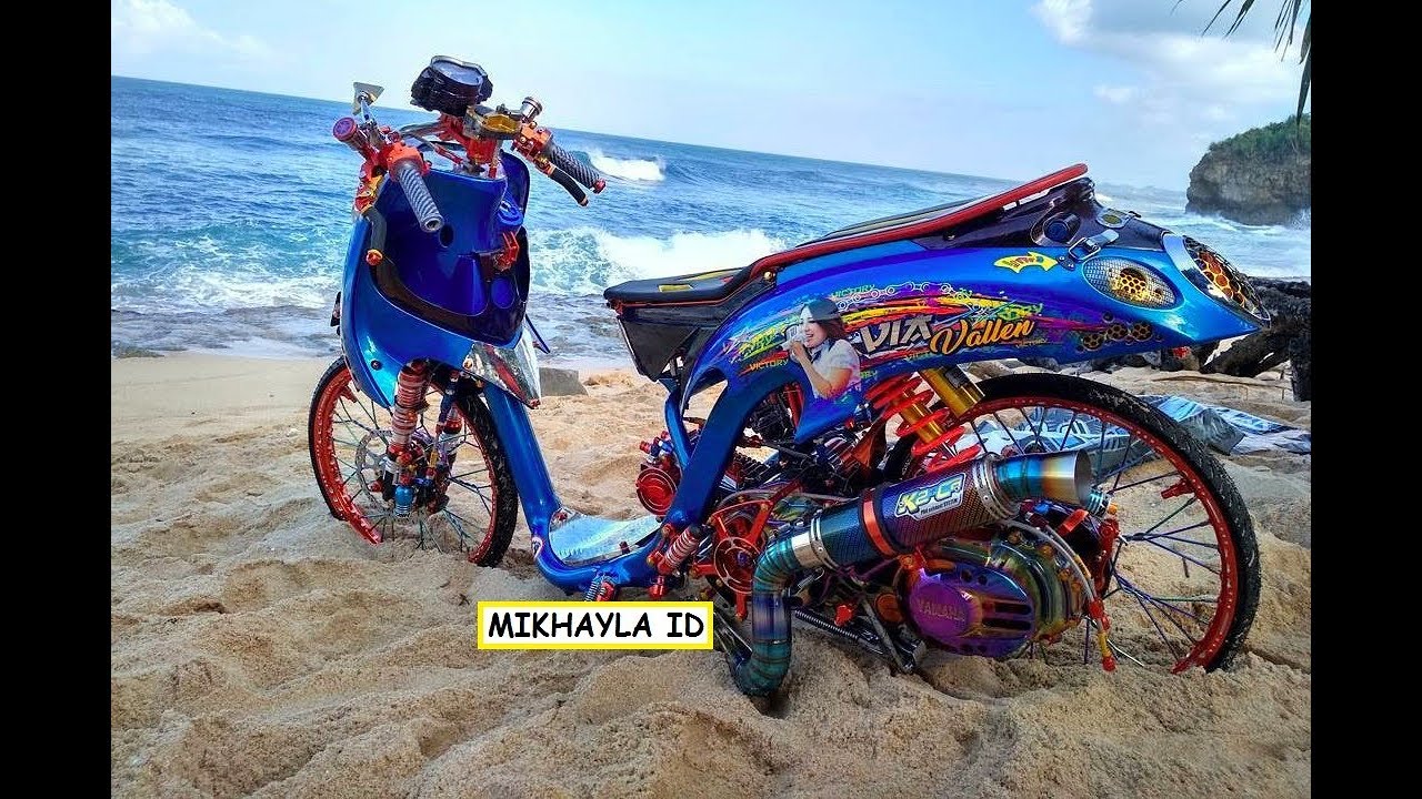 Modifikasi Yamaha Fino Jari Jari Ala Thailook Keren YouTube