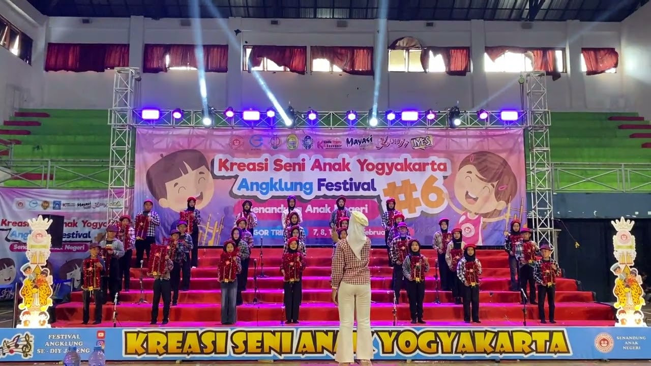 Kreasi Seni Anak Yogyakarta Angklung Festival #6 - Lagu Dua SD N Wojo