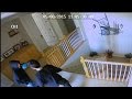Caught on tape watch two clueless robbers break into home with people inside