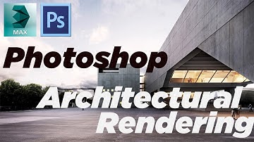 Photoshop Architectural Rendering | How To make Perfect Interior Render Using Photoshop and 3DS Max