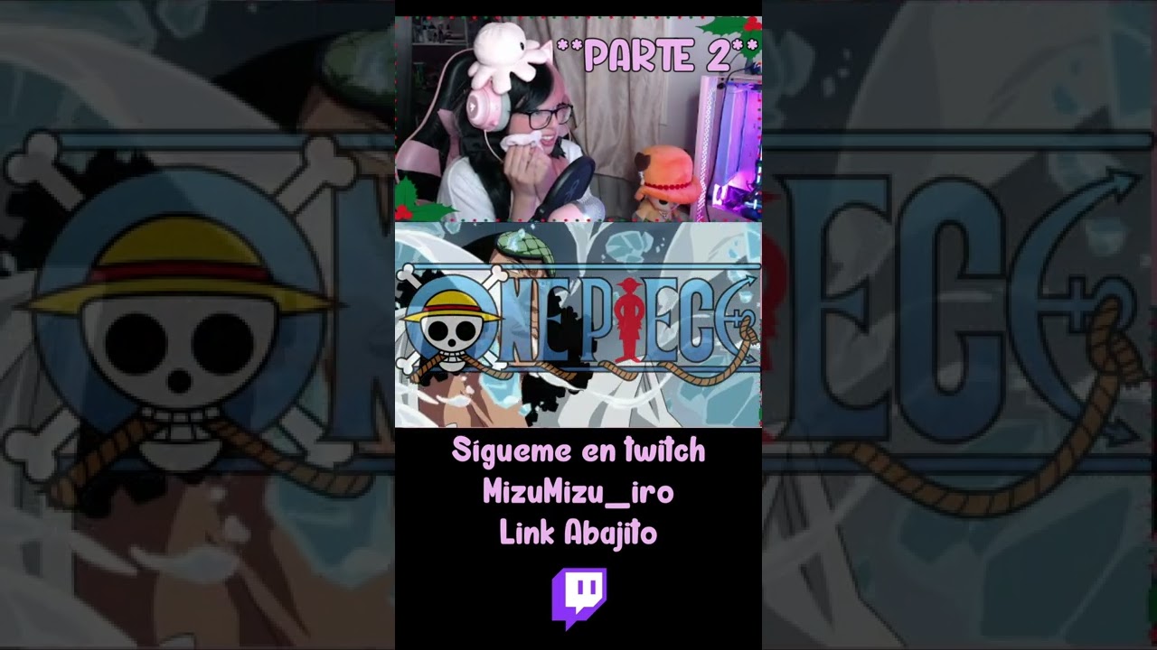 Reacción | Luffy vs Almirantes (Marineford) Parte 2 One Piece Twitch: MizuMizu_iro #shorts #onepiece