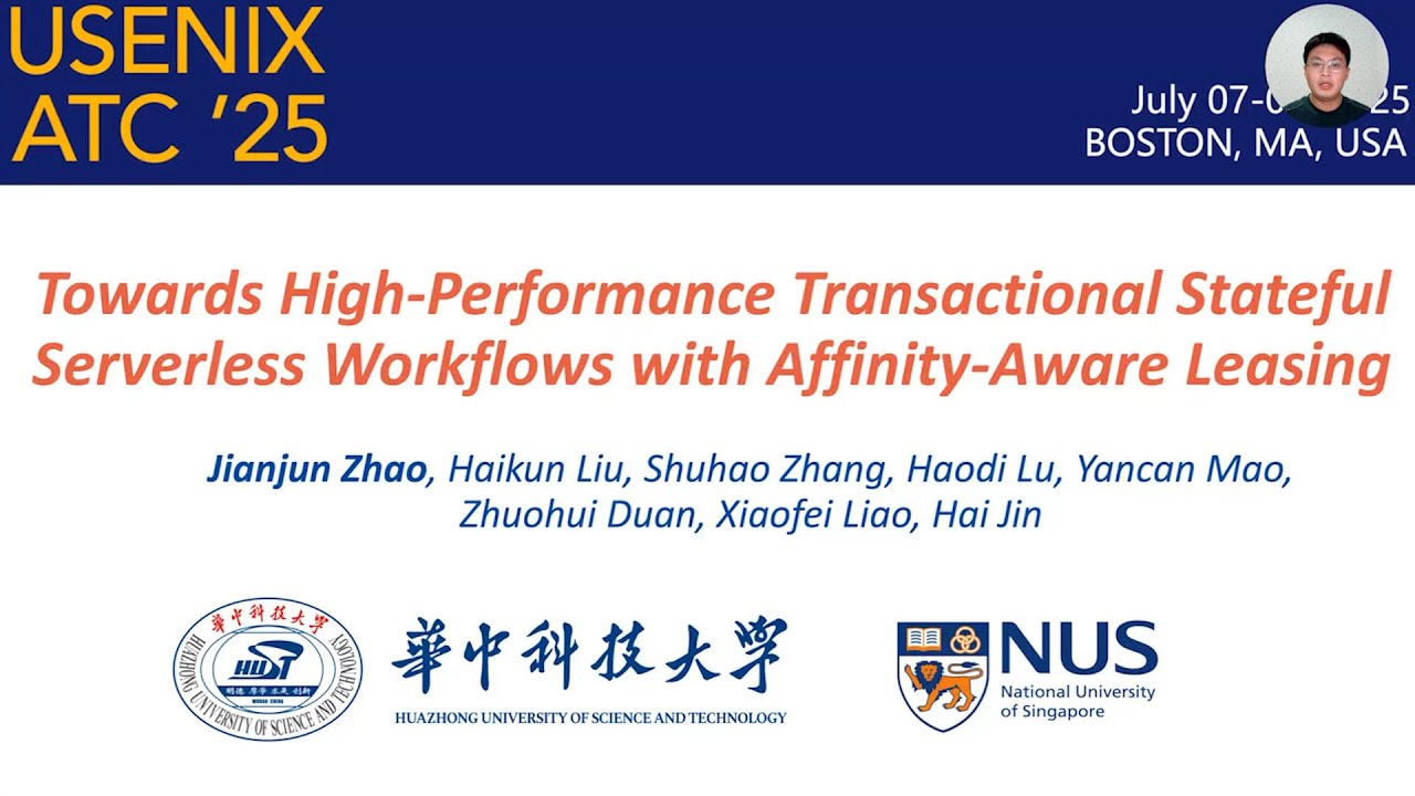 USENIX ATC '25 - Towards High-Performance Transactional Stateful ...