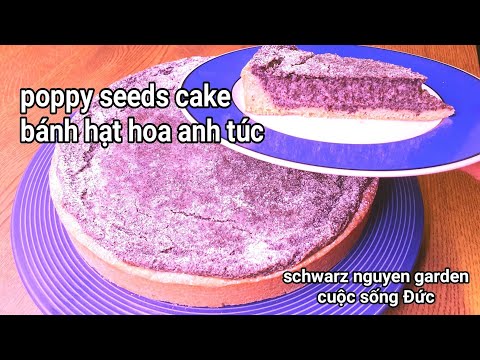 Video: Cách Làm Bánh Hạt Anh Túc Kem Chua