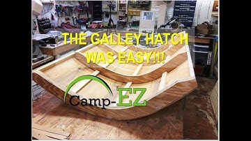 Teardrop Camper Build - The GALLEY HATCH - It was EASY!!