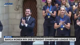 Barca Women Win 2nd Straight Champions League Title