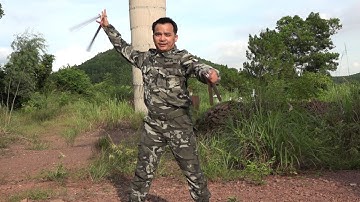 Chỉ Cần 10 phút sẽ sử dụng thành thạo song côn nhị khúc | 10 đòn quật căn bản 2 côn