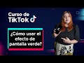 Quiz sobre el uso de la pantalla verde en TikTok