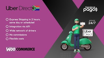 Uber WooCommerce South Africa - Maximize your Deliveries with the Shipping plugin for your ecommerce