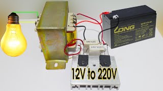 DIY Simple Inverter 12v to 220v Using D718 Transistor