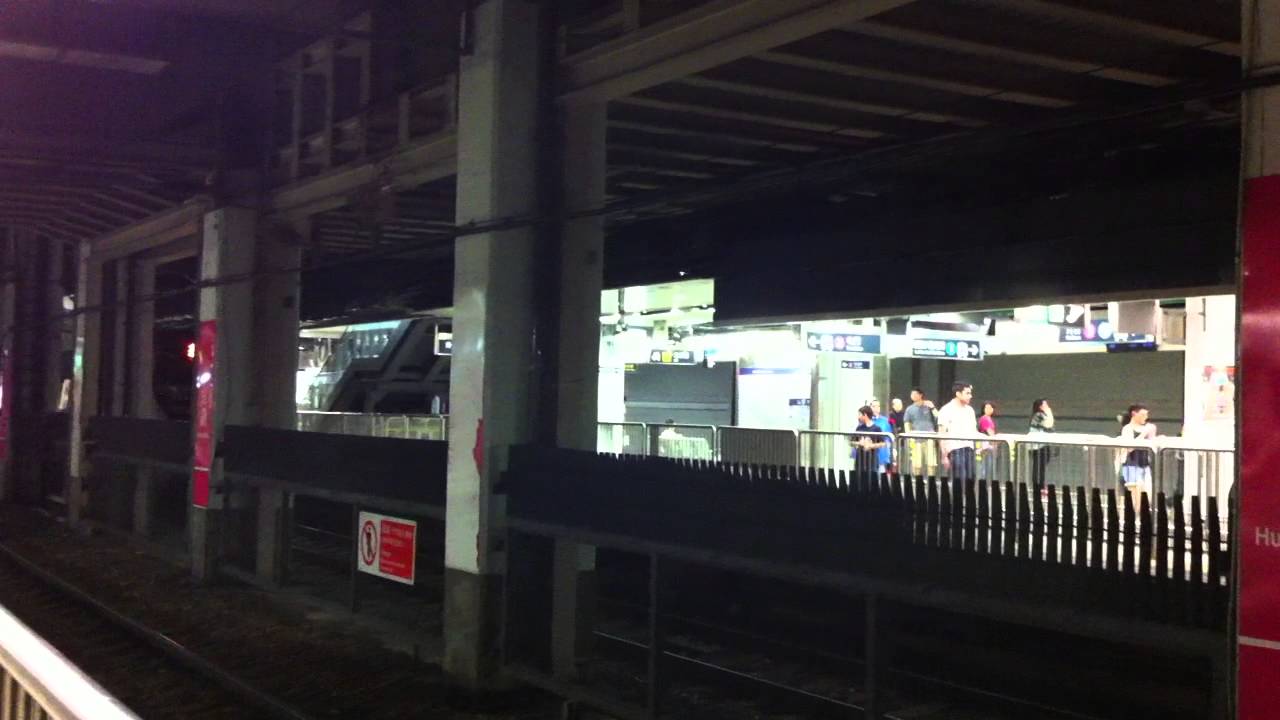 港鐵西鐵線SP1900 D354-D353 離開及D347-D348 到達紅磡站