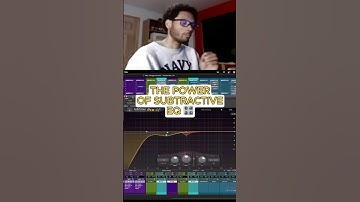 The power of subtractive EQ 🎛️. #mixtips #mixingengineer #mixengineer #audioengineer