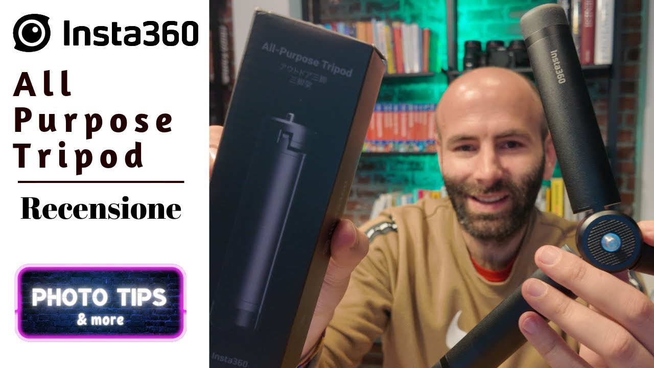 Supporto Treppiede Da Scrivania PULUZ Con Maniglia Rotante Per Insta360 X3 - Foto 2