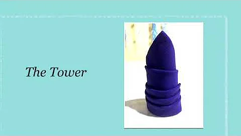 The Tower Napkin Folding