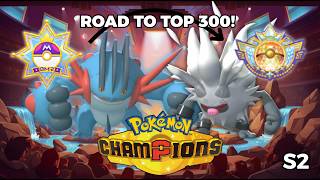 Today... I OVER Come My LIMITS!! Road to Top 300 Pokemon Champions
