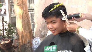 (VTC14)_TPHCM: Những nơi có thể cắt tóc với giá... 0 đồng