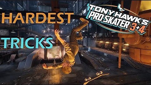 HARDEST Tricks in THPS 3+4 (Demo)