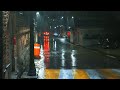 [4K. Rain Walk] 비가 내리고, 음악이 흐르면, 난 오늘도 이 비를 맞으며 골목을 걸어요. 빗소리 ASMR