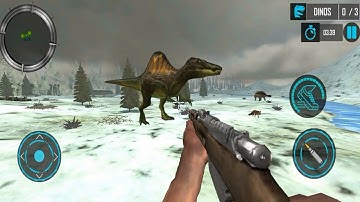 Real Dino Hunter Fps Shooter Android ios Gameplay - Dinosaur game - Dinosaur Planet Gaming #92