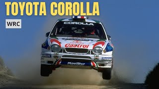 Toyota corolla WRC, the best moments in rally!