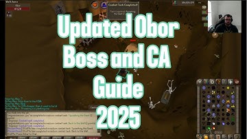 Updated Obor Guide -  All Combat Achievements - 2025 Summer Sweep Up Boss Changes - OSRS