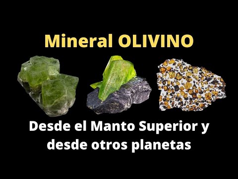 💎 Olivino mineral ¿Qué es? Propiedades, Características y Usos