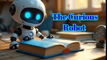 🔍📚 The Curious Robot - A Smart Boy