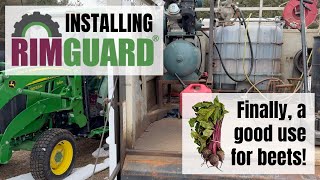 Rim Guard Liquid Tire Ballast Installation on a John Deere 3033R Tractor (RimGuard) by MI Off-Grid Adventures 300 views 3 months ago 3 minutes, 34 seconds