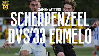 Drie Keer Raak Voor Dvs Scherpenzeel - Dvs33 Ermelo Derde Divisie - Highlights